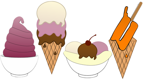 Ice Cream Shoppe Collection.