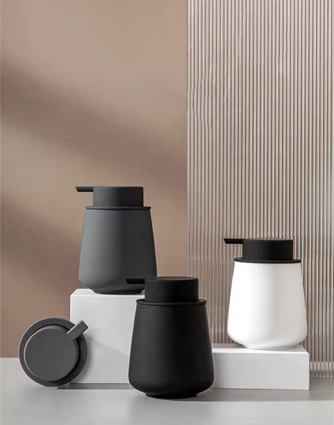 Matte Ceramic Foaming Soap Dispenser