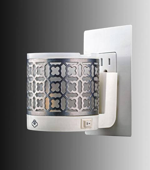 Geo Metal Outlet Wax Warmer