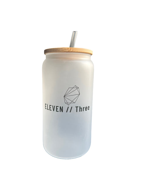 ELEVEN//Three 16 oz. Glass Tumbler